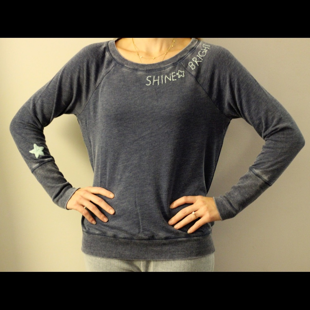 Shine Bright Fleece Crew Sweatshirt